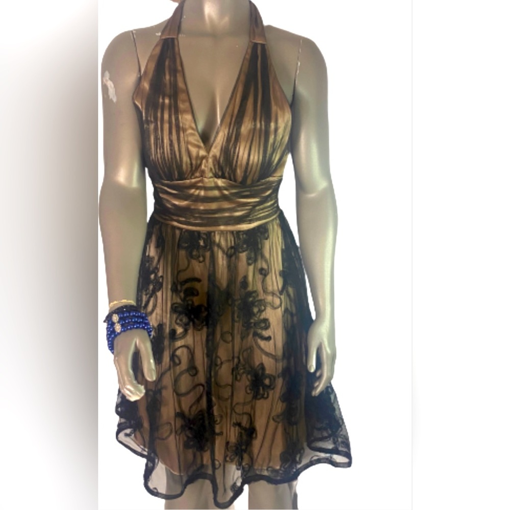 Addrianna Pappel Halter Dress